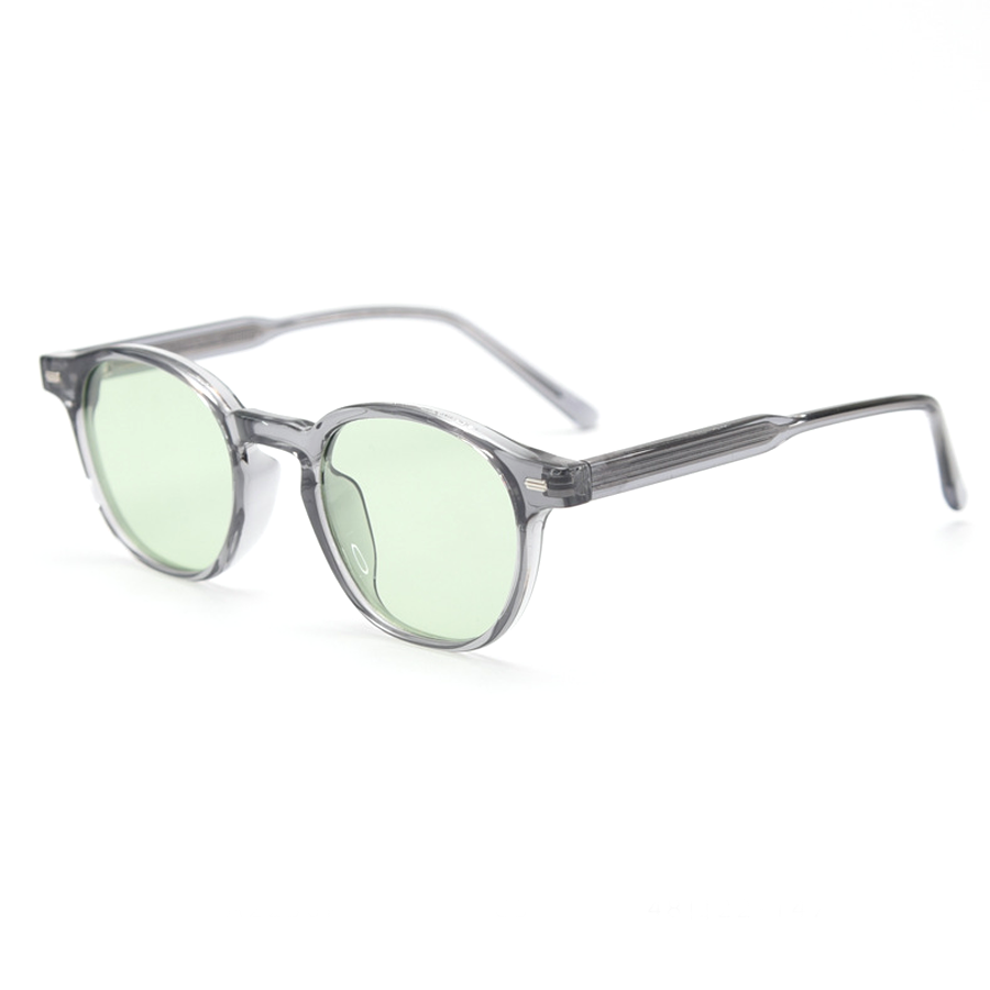 Keira Round Full-Rim Polarized Sunglasses