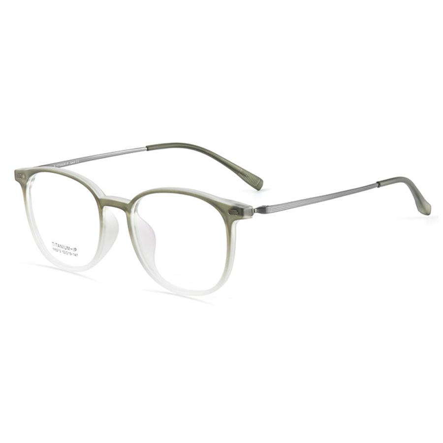 Blaze Round Full-Rim Eyeglasses