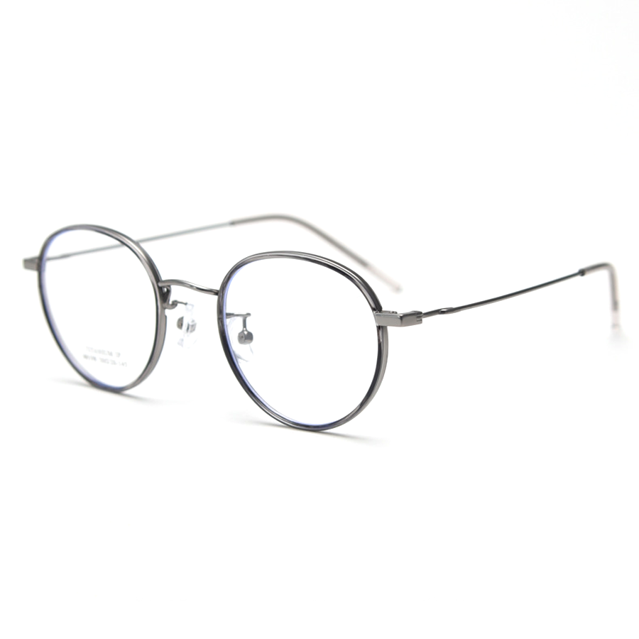 Zephyr Round Full-Rim Eyeglasses