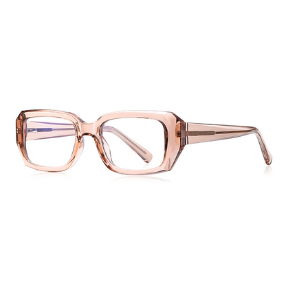 Hubris Rectangle Full-Rim Eyeglasses