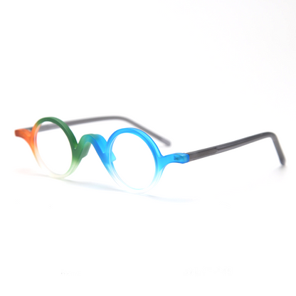 Frost Round Full-Rim Eyeglasses