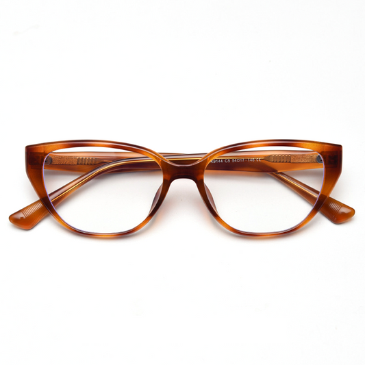 Jasmine Horn Full-Rim Eyeglasses