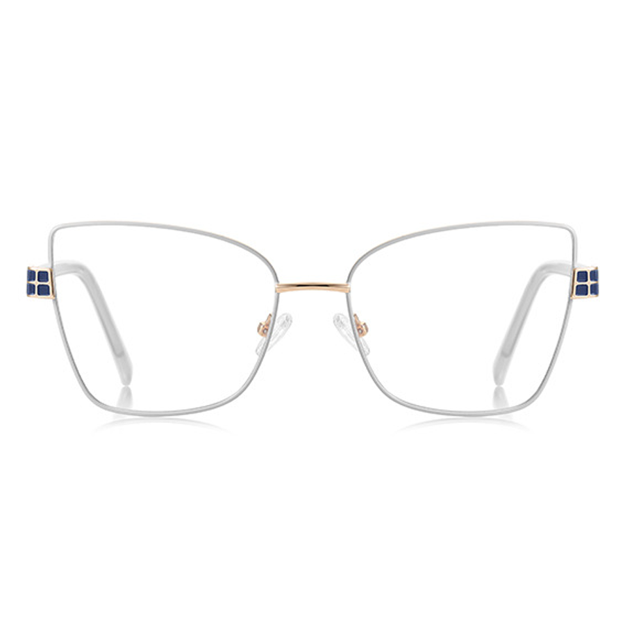 Glint Geometric Full-Rim Eyeglasses