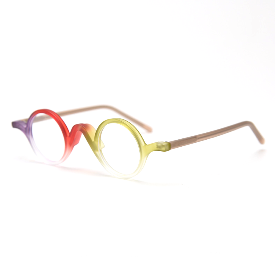 Frost Round Full-Rim Eyeglasses