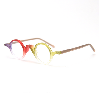 Frost Round Full-Rim Eyeglasses