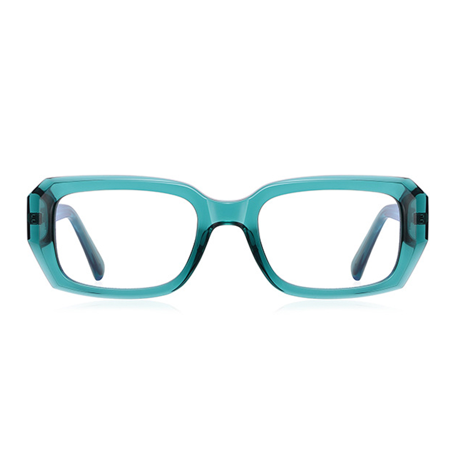 Hubris Rectangle Full-Rim Eyeglasses