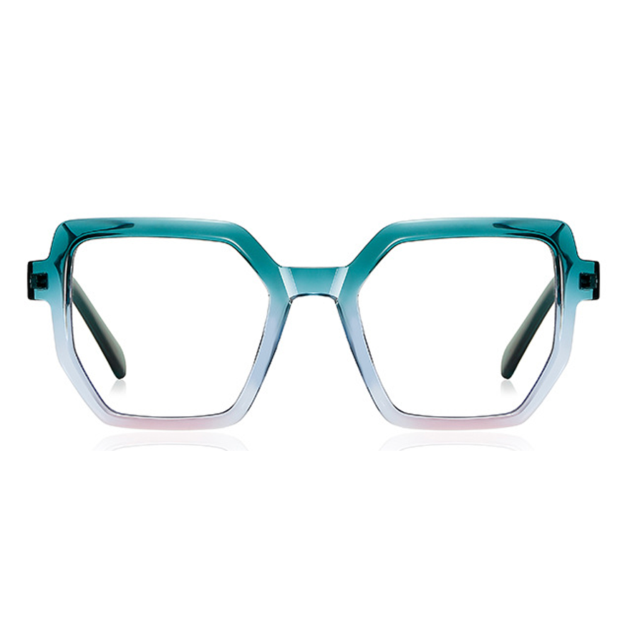 Vortex Geometric Full-Rim Eyeglasses