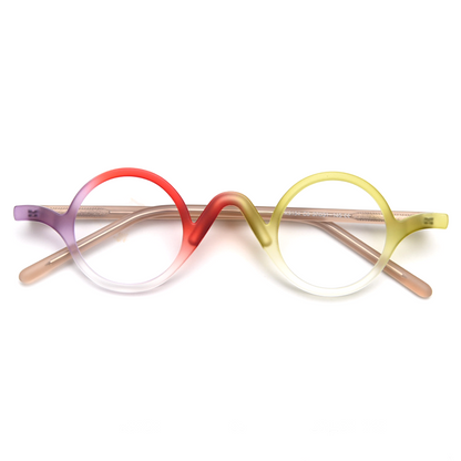 Frost Round Full-Rim Eyeglasses