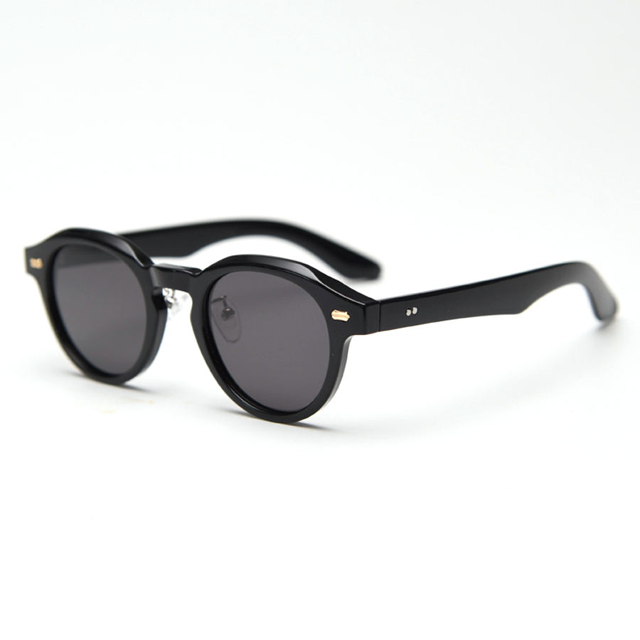 Aura Round Full-Rim Polarized Sunglasses