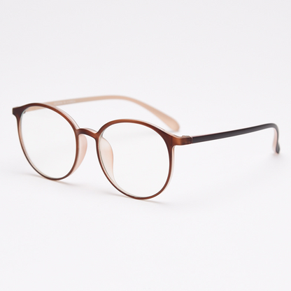 Cooper Round Full-Rim Eyeglasses