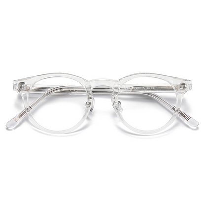 Echo Round Full-Rim Eyeglasses