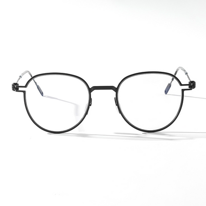 Vogue Round Full-Rim Eyeglasses