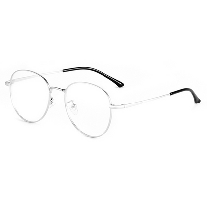 Marlowe Round Full-Rim Eyeglasses