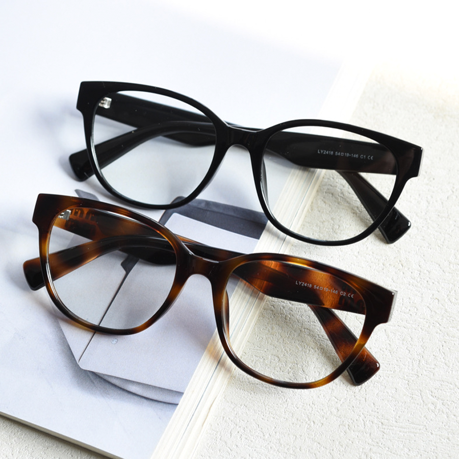 Aesthetic Horn Full-Rim Eyeglasses