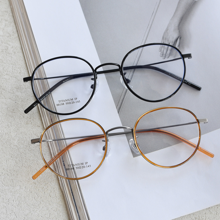 Zephyr Round Full-Rim Eyeglasses