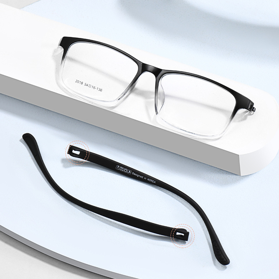 Nova Rectangle Full-Rim Eyeglasses