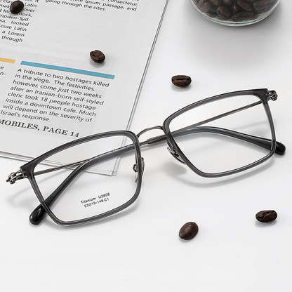 Baylor Square Full-Rim Eyeglasses