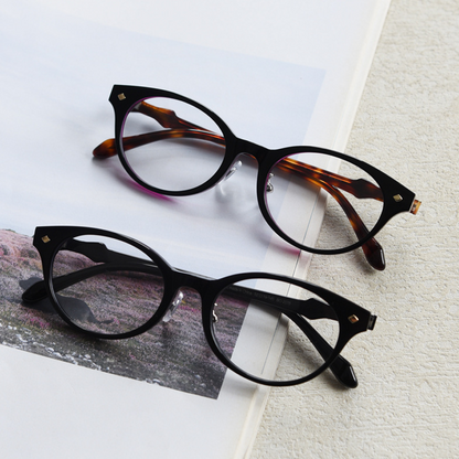 Breeze Oval Full-Rim Eyeglasses