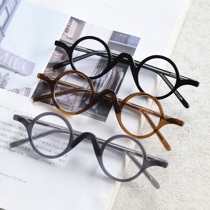 Frost Round Full-Rim Eyeglasses