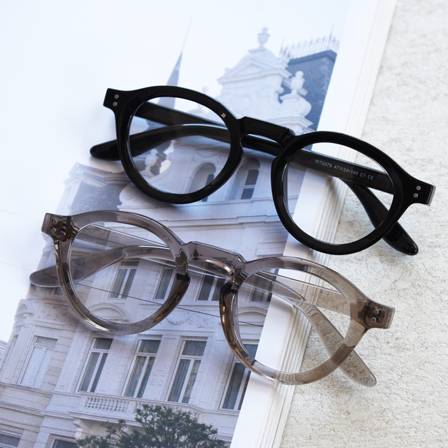 Blackwood Round Full-Rim Eyeglasses