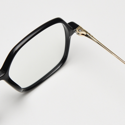 Hepburn Geometric Full-Rim Eyeglasses