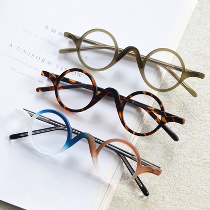 Frost Round Full-Rim Eyeglasses