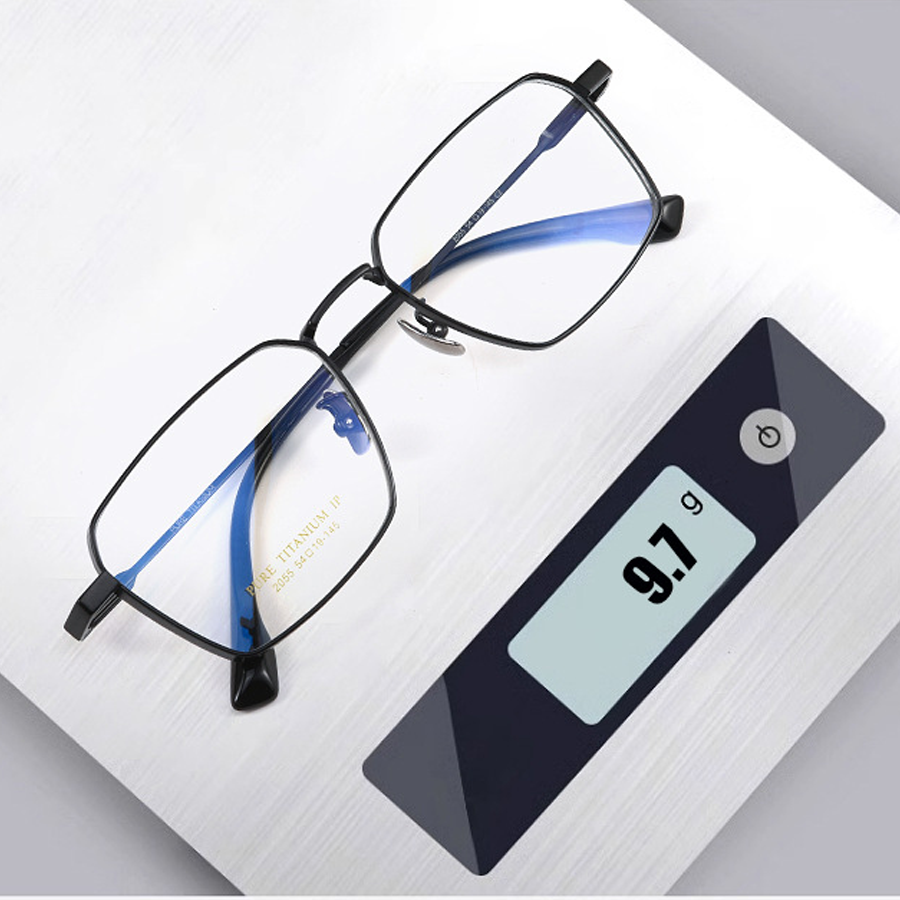 Draft Square Full-Rim Eyeglasses