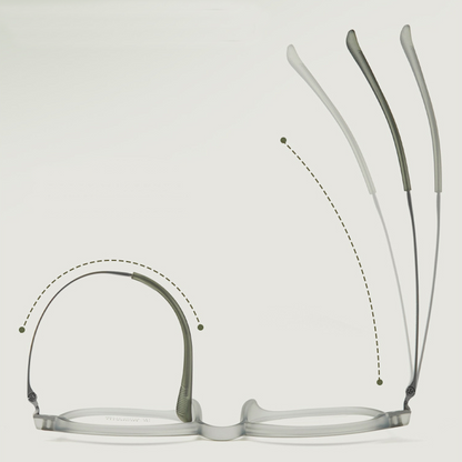 Blaze Round Full-Rim Eyeglasses