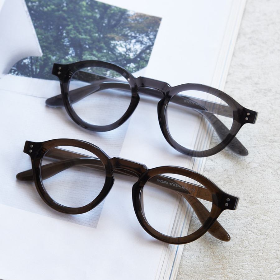 Blackwood Round Full-Rim Eyeglasses