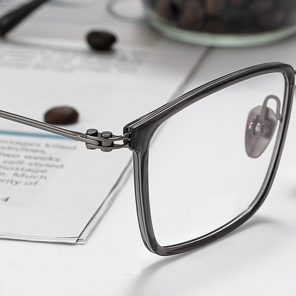 Baylor Square Full-Rim Eyeglasses