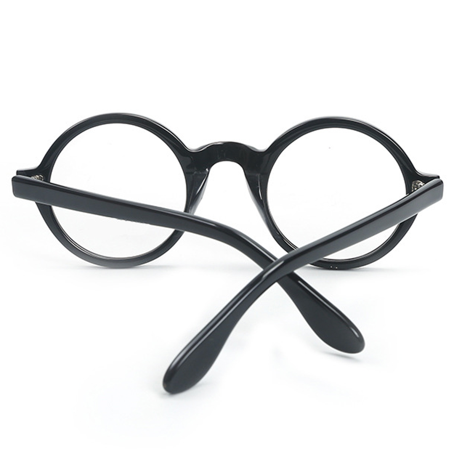 Vivid Round Full-Rim Eyeglasses