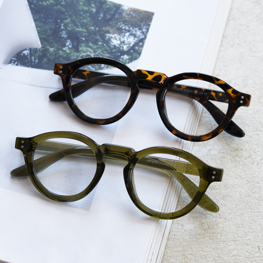 Blackwood Round Full-Rim Eyeglasses