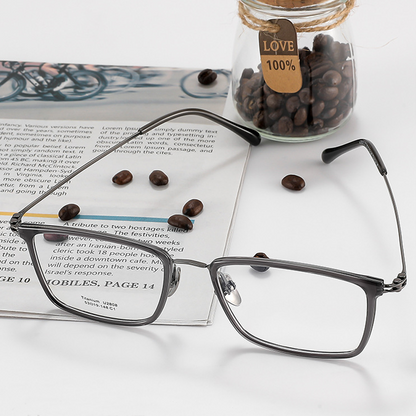 Baylor Square Full-Rim Eyeglasses