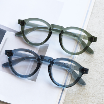 Blackwood Round Full-Rim Eyeglasses