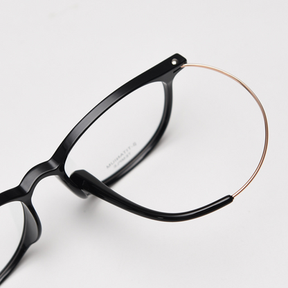 Julie Round Full-Rim Eyeglasses