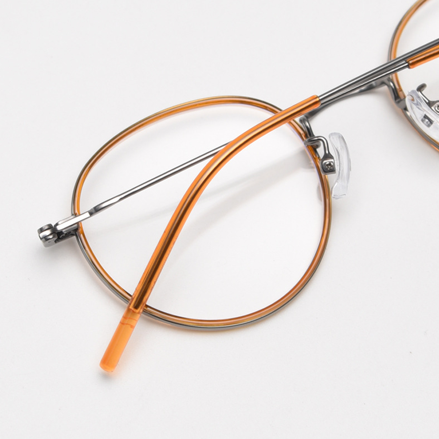 Zephyr Round Full-Rim Eyeglasses