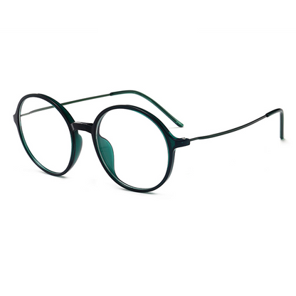 Explorer Round Full-Rim Eyeglasses