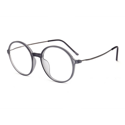 Explorer Round Full-Rim Eyeglasses