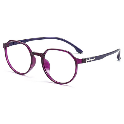 Escape Round Full-Rim Eyeglasses