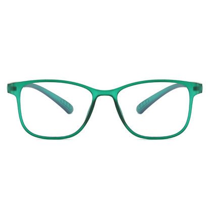 Greer Square Full-Rim Reading Eyeglasses