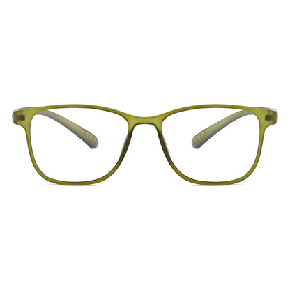 Greer Square Full-Rim Reading Eyeglasses