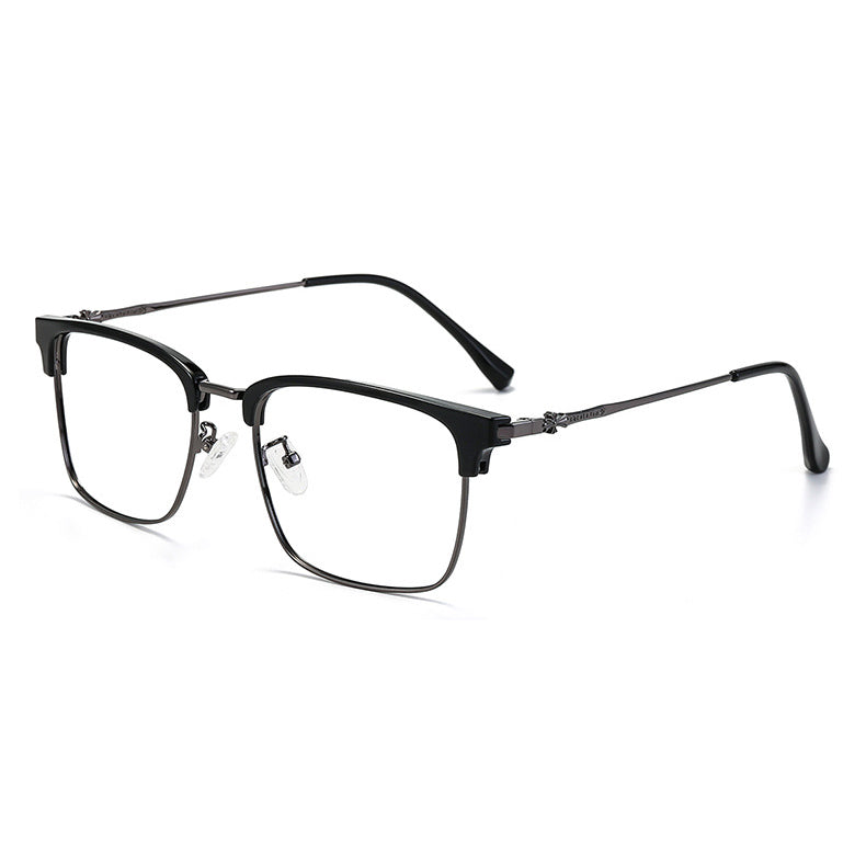 Actor Browline Semi Rimless Eyeglasses EYEisland